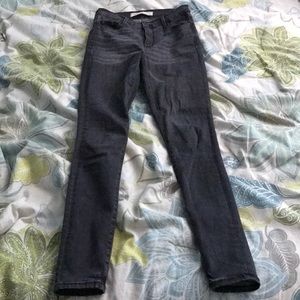 GAP 1969 True Skinny Super High Rise Black Jeans